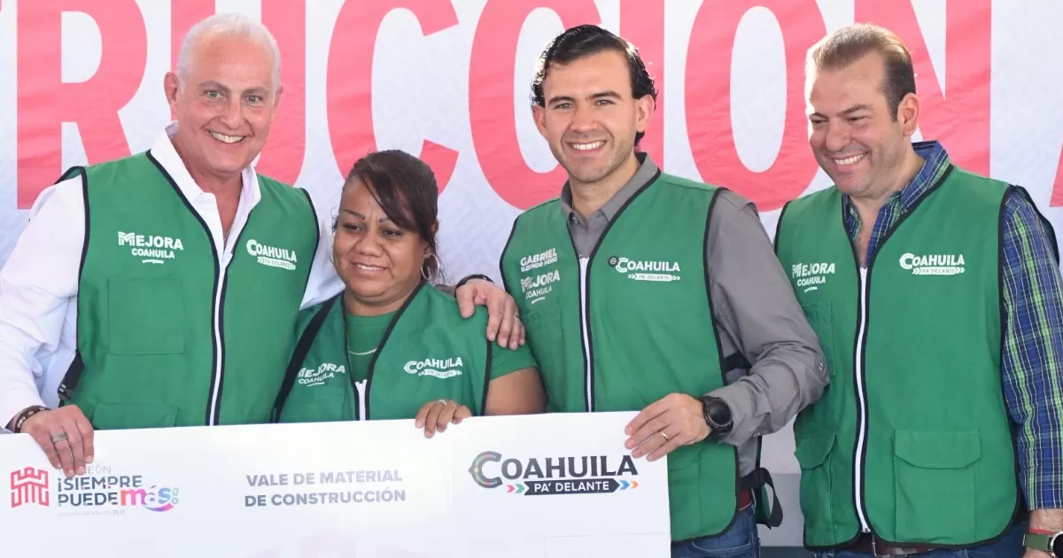 En Torreón, arranca programa de materiales de construcción a bajo costo