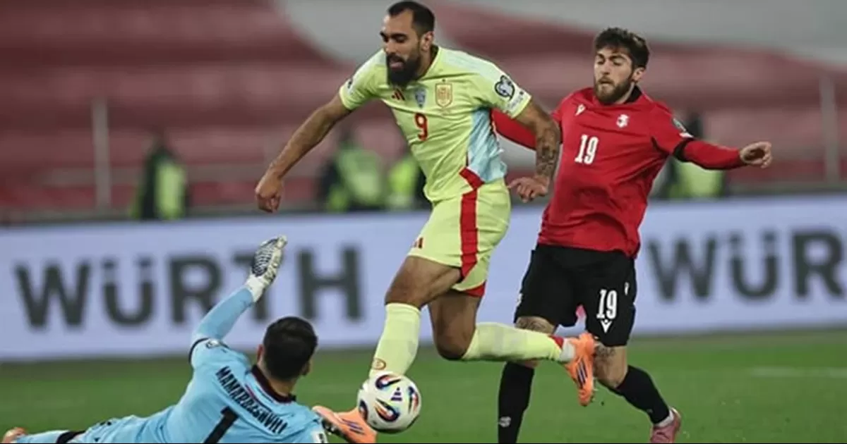La Selección de España goleó de visita 4-0 a Georgia y salvo una catástrofe monumental en su último partido, estará en el Mundial 2026