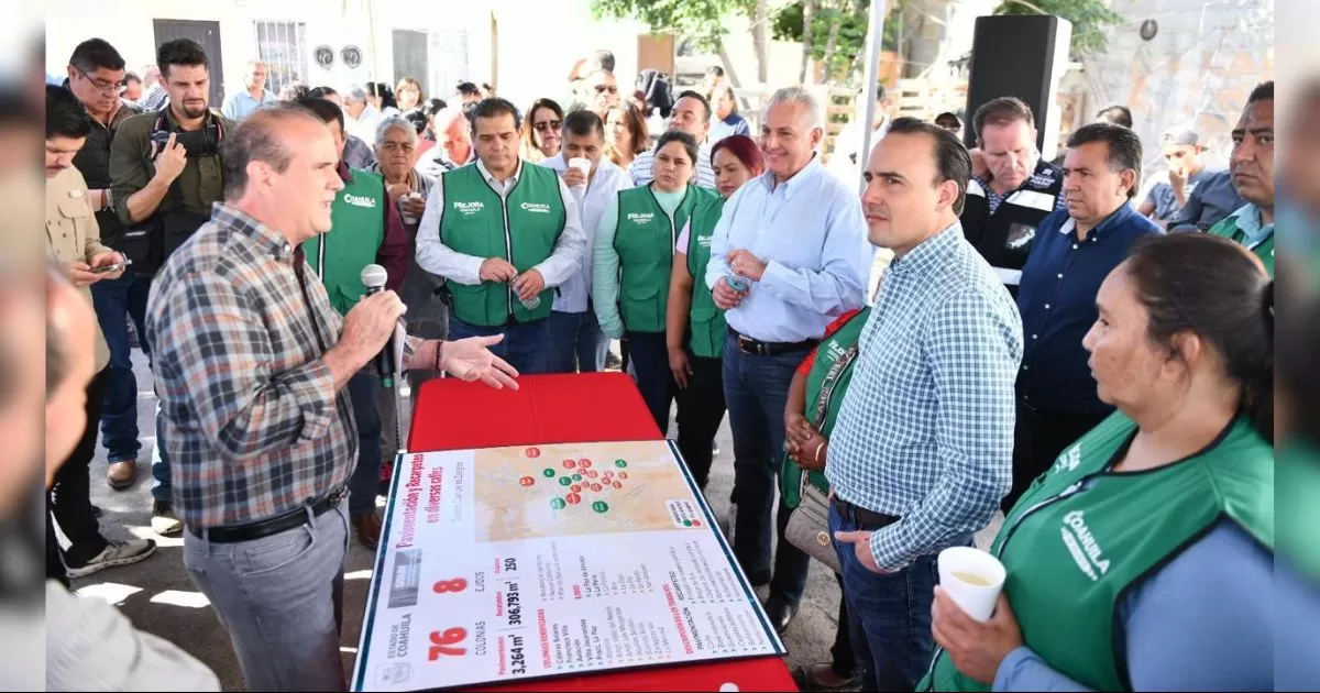 Se trata de obras en 76 colonias y ocho ejidos de TorreÃ³n.