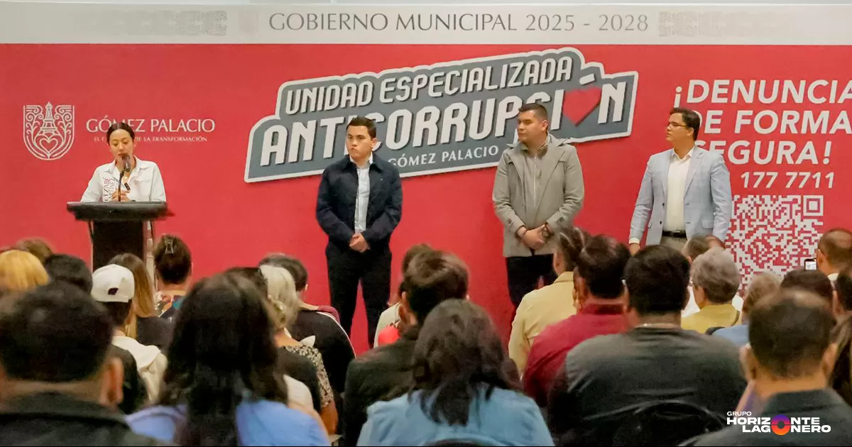 Inicia operaciones la Unidad Especializada Anticorrupción en Gómez Palacio
