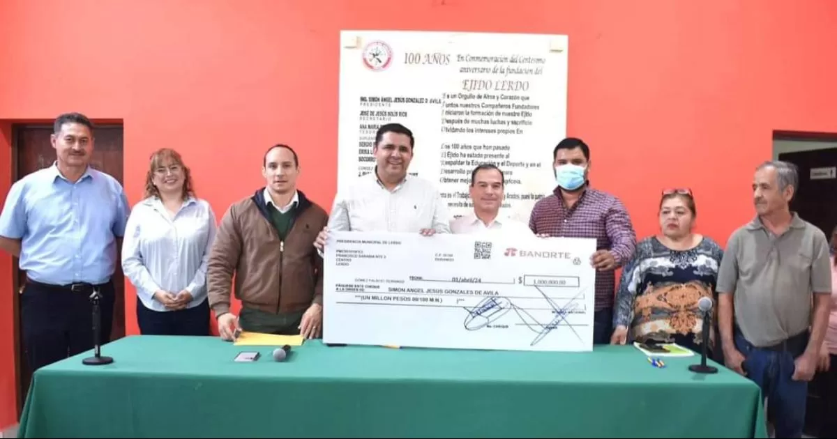 El Alcalde informÃ³ que este convenio de pago con el Ejido Lerdo permitirÃ¡ a los ciudadanos disponer de mÃ¡s espacios en el PanteÃ³n Municipal para el descanso de sus seres queridos.