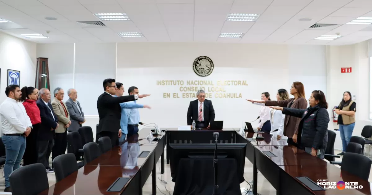 Rinde protesta Miguel Castillo Morales como encargado de despacho de la Vocalía Ejecutiva del INE Coahuila