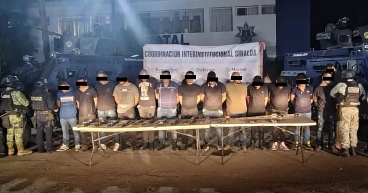 Las detenciones se dieron mientras las autoridades realizaban labores de vigilancia en el poblado San Pedro de los Rosales.