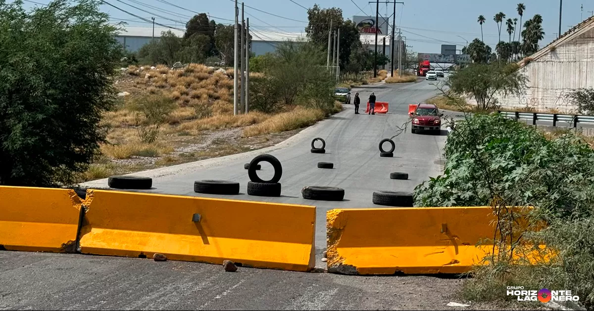 Cierre de vialidad en parte baja de puente solidaridad continuará: DSPM Torreón
