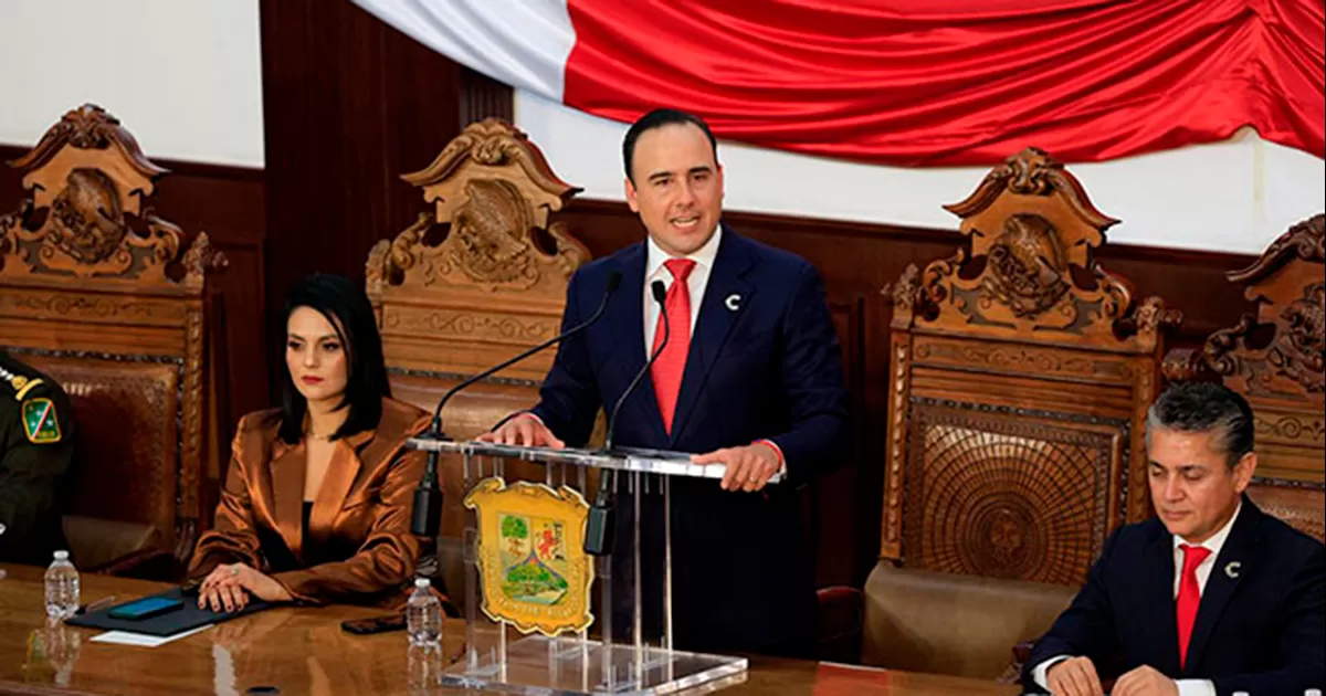 En el Segundo Informe de Gobierno anuncia Manolo Jiménez aumento al presupuesto de seguridad 2026