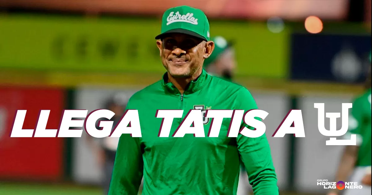 Fernando Tatis llega al timón de Unión Laguna