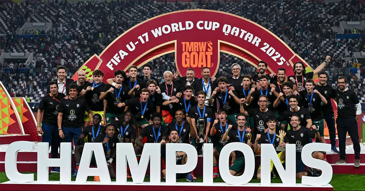 Portugal vence a Austria y hace historia al conquistar su primer Mundial Sub-17