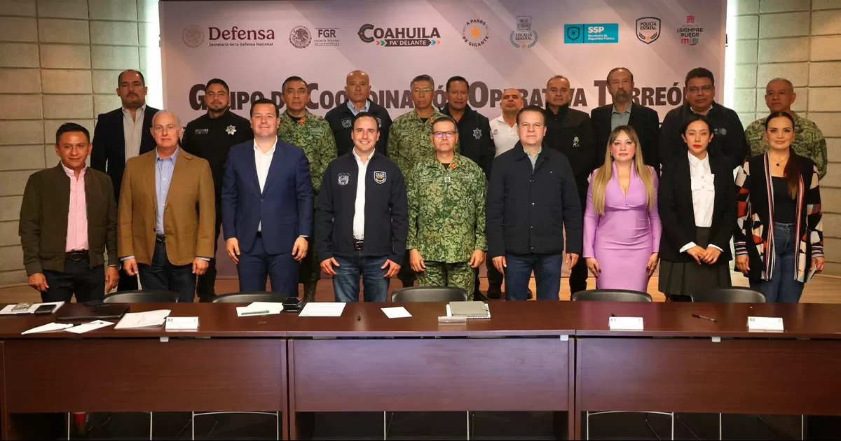 En el encuentro, participaron también los alcaldes de Torreón, Matamoros, Gómez Palacio y Lerdo, así como equipos operativos de ambas entidades.