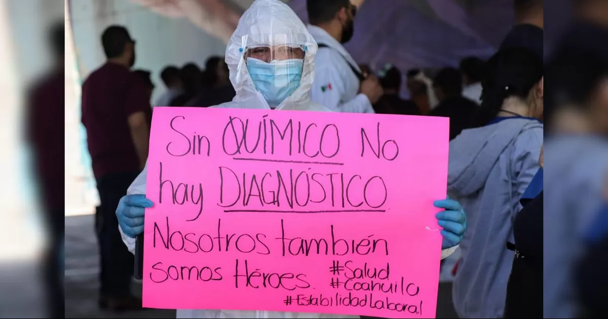 Todos los trabajadores de la salud adscritos al Instituto Mexicano del Seguro Social cuentan con todo el apoyo del Gobierno Estatal, asÃ­ como la garantÃ­a de sus derechos laborales.