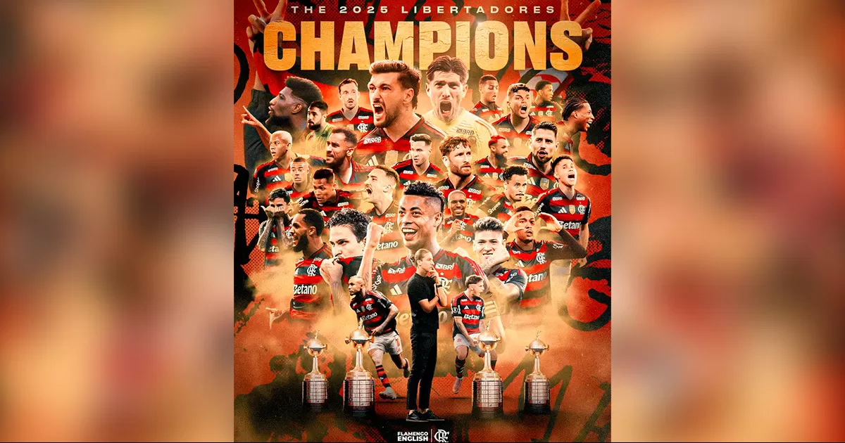 ¡Noche de gloria! Flamengo supera a Palmeiras y conquista la Libertadores