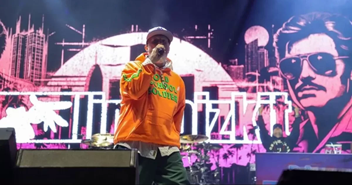 La banda Limp Bizkit rindió tributo a su fallecido bajista Sam Rivers ante 20 mil fans en el Fray Nano durante su regreso a CDMX