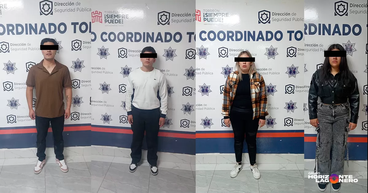 En el lugar se encontraban cuatro personas —dos hombres y dos mujeres— agrediéndose física y verbalmente entre sí, ocasionando alteración del orden público.