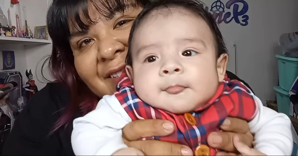 A cuatro meses del nacimiento del primer hijo de AimeP3 tomó la decisión de presentarlo en un video de YouTube