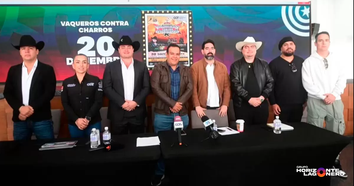 En rueda de prensa, el director del recinto, Rodrigo González, destacó que la programación busca consolidar a Torreón como un destino clave para el entretenimiento en el norte del país.
