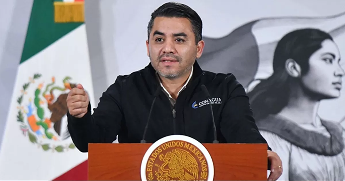 El director de Conagua advirtió que quienes se enriquecieron con este recurso natural, quieren meter miedo, con mentiras, a los productores