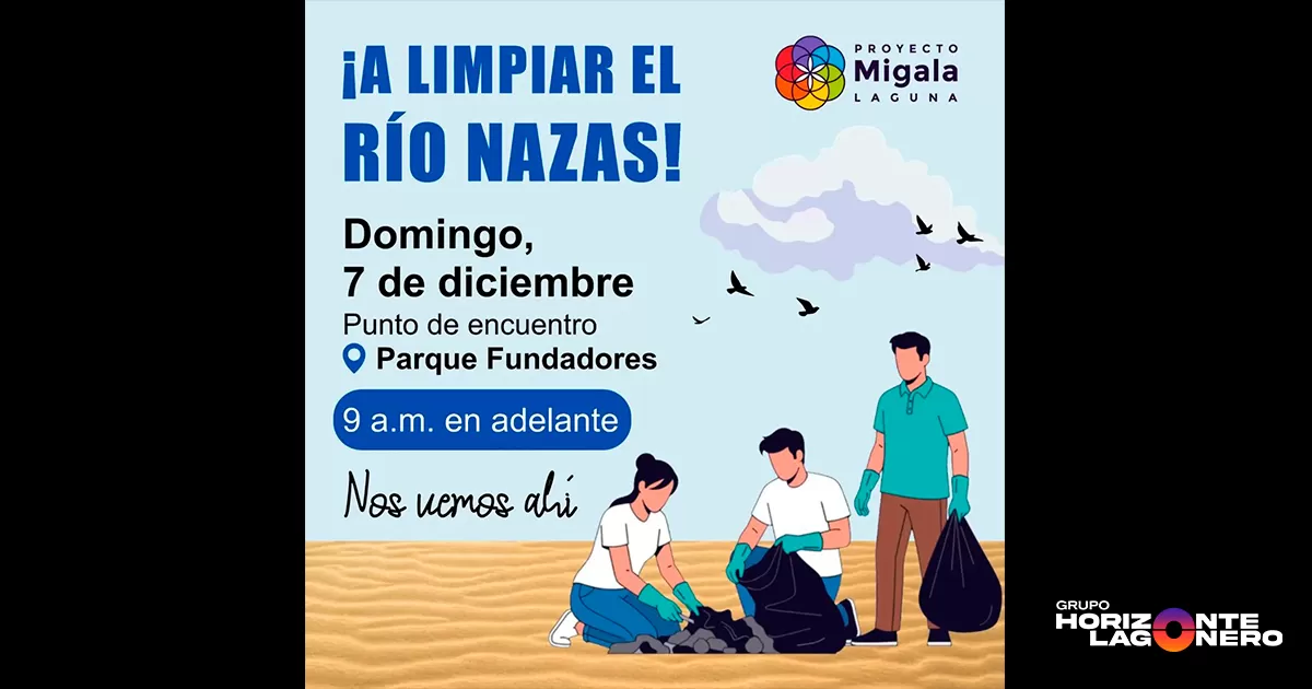 El esfuerzo por un Torreón más limpio y verde se extiende a lo largo del fin de semana. En el marco del Día Mundial del Voluntariado y del Ciudadano Ambiental, la Dirección General de Medio Ambiente del Municipio de Torreón, en colaboración con otras dependencias y organizaciones (como Cruz Roja, La Ola y Protección Civil), convoca a una jornada de limpieza adicional.