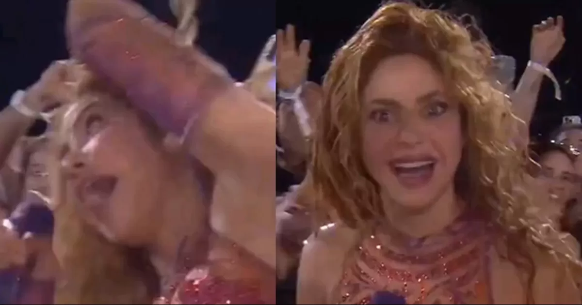 Un inesperado percance durante el esperado concierto de Shakira en Montevideo