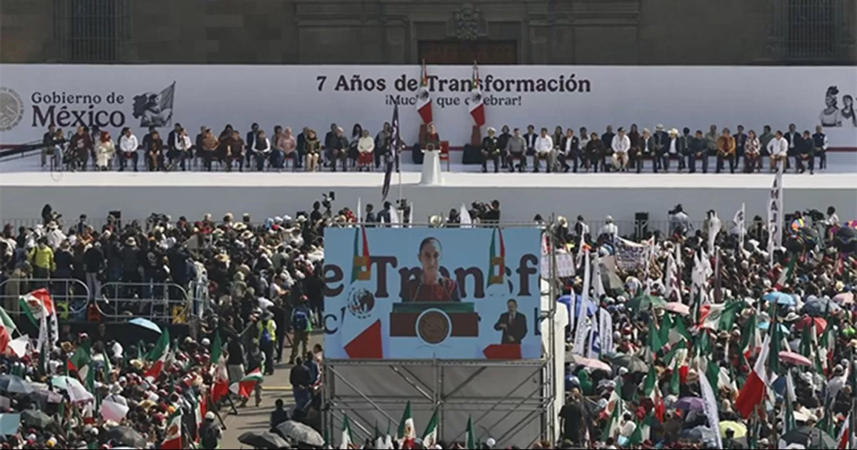 Un día después de su primer cara a cara con el presidente Donald Trump, Sheinbaum afirmó que México no es colonia ni protectorado de nadie