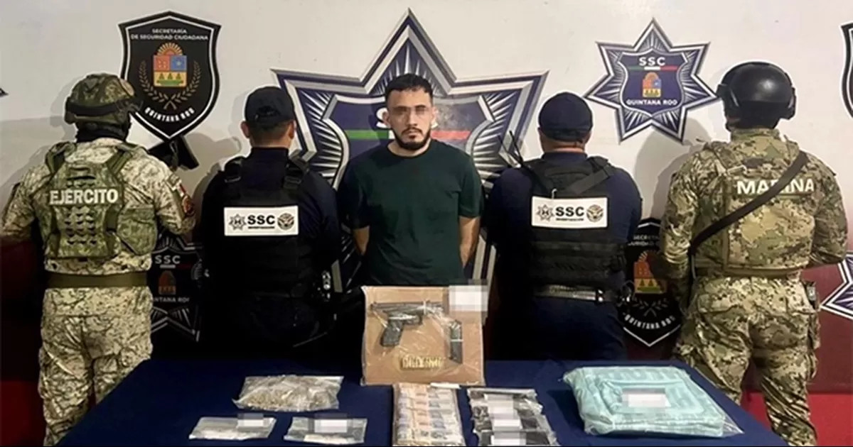 Emilio Alejandro ‘N’, está involucrado en delitos contra la salud y violaciones a la Ley Federal de Arma de Fuegos y Explosivos.