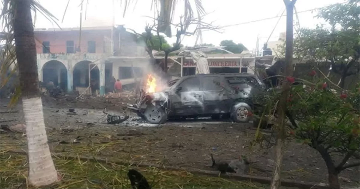 Califica FGR de 'acto terrorista' ataque con coche bomba en Michoacán que dejó 5 muertos