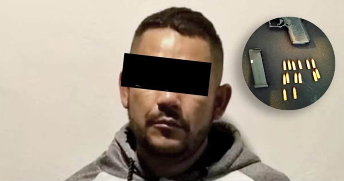 Detienen a hombre que baleó a su esposa ‘por jugar’ con un arma en Apodaca