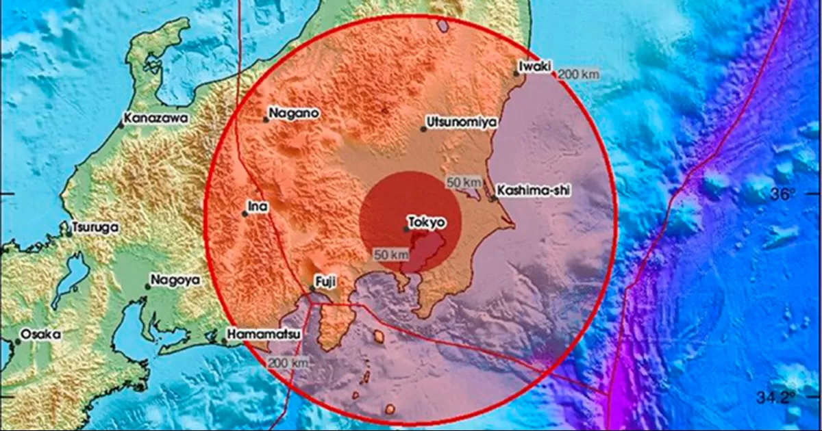 El temblor se produjo a las 23:15 hora local frente a las costas de la prefectura de Aomori