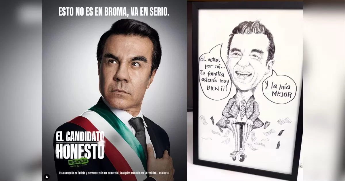 Adrián Uribe incursiona en la política: "El candidato honesto" próximamente en cines