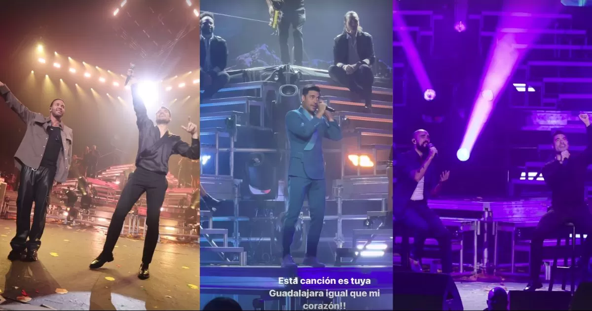 "Esta canciÃ³n es tuya Guadalajara, igual que mi corazÃ³n".