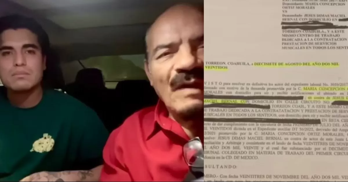 "Le dieron 15 dÃ­as para pagar, tiene 2 aÃ±os la sentencia en el juzgado"
