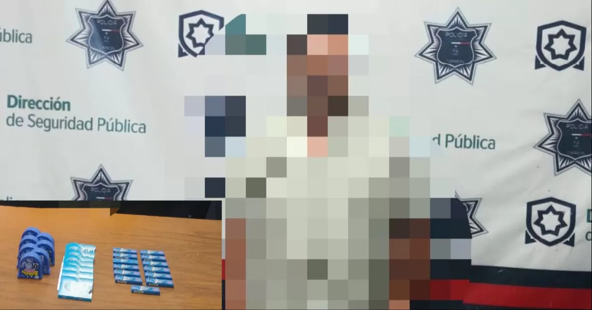 Roba gomas de mascar para sus compas: es detenido