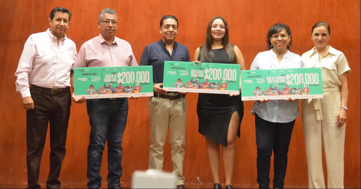 Se entregó una bolsa de 600 mil pesos para el apoyo de tres instituciones sociales en la comunidad lagunera.