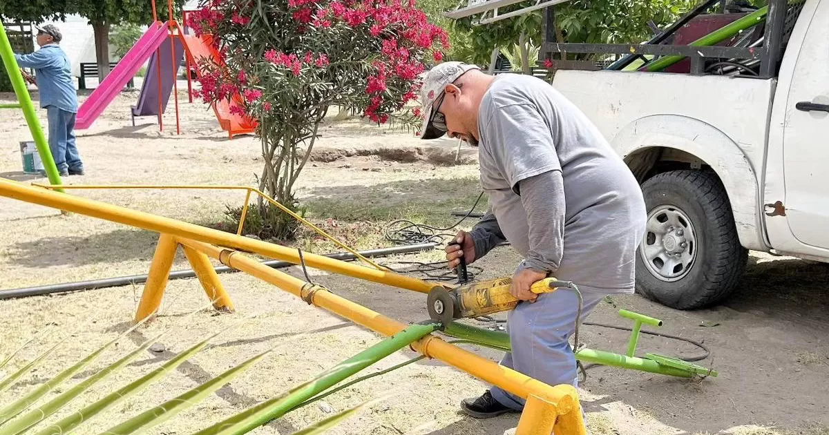 Con el objetivo de mejorar la experiencia de los visitantes, se estÃ¡n llevando a cabo labores de pintura en canchas.