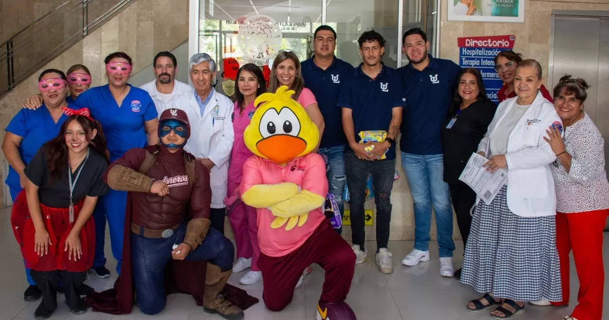 El donativo se realizÃ³ con la presencia de jugadores del equipo guinda