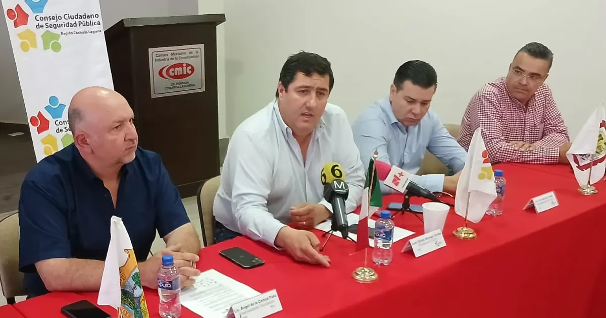 Dialoga Consejo Ciudadano de Seguridad con candidatos a la alcaldía de Torreón