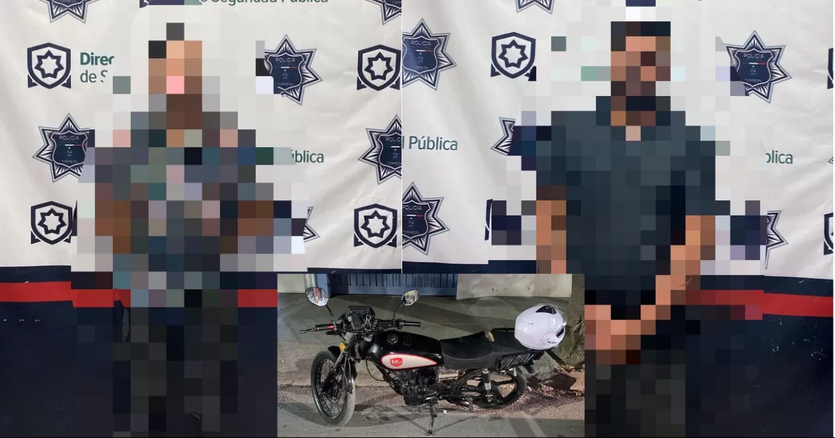 Hacen espectáculo a media calle y son detenidos