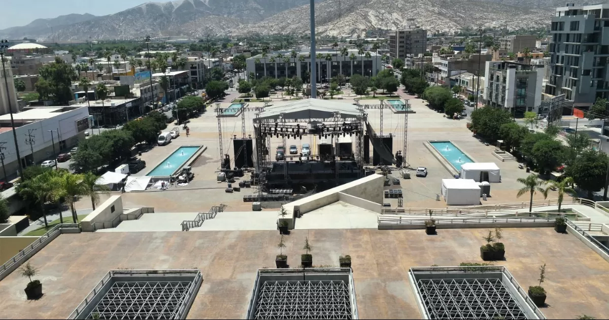 El concierto que ofrecerÃ¡ la AdministraciÃ³n Municipal para festejar a las mamÃ¡s de TorreÃ³n el dÃ­a de maÃ±ana en la Plaza Mayor, contarÃ¡ con la participaciÃ³n de mÃ¡s de mil 200 elementos.