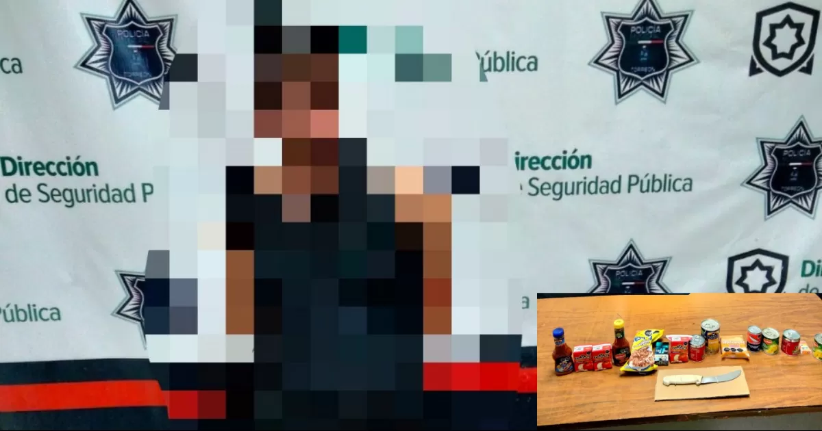 El hombre habÃ­a ingresado al local, lo amenazÃ³ con un cuchillo y lo despojÃ³ de varios artÃ­culos.