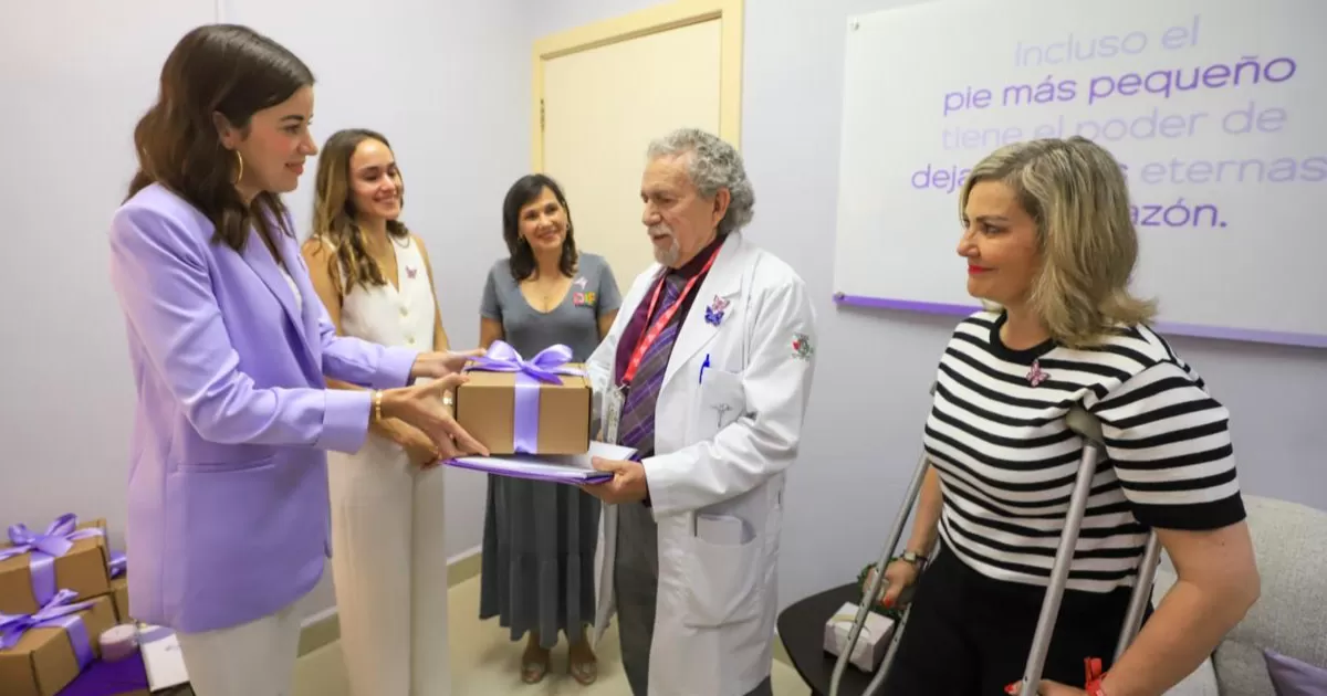 Inspira Coahuila corta el listÃ³n de la â€œSala Mariposaâ€ del Hospital General â€œSalvador ChavarrÃ­aâ€.