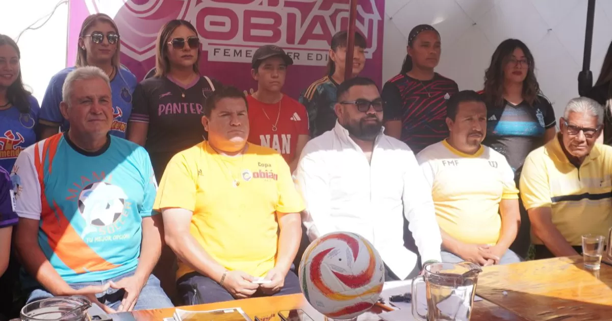 Presentan primera edición de la "Copa Cobián Femenil"