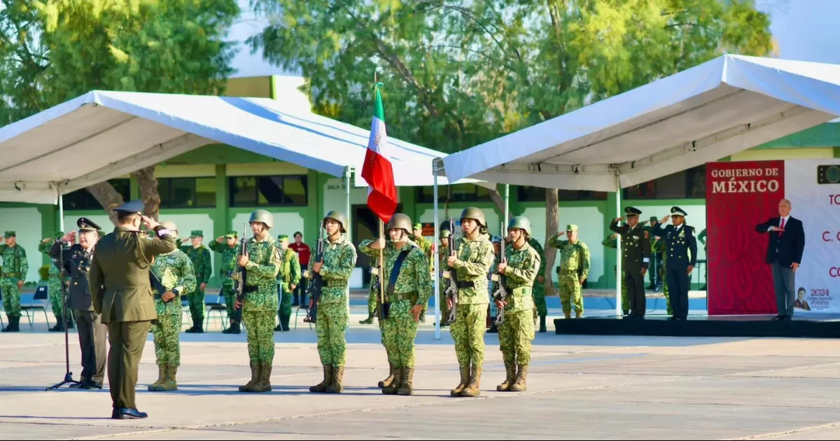 Hernández Gallardo, llega en sustitución del general Héctor Jiménez Báez, quien fue nombrado en mayo de 2023.