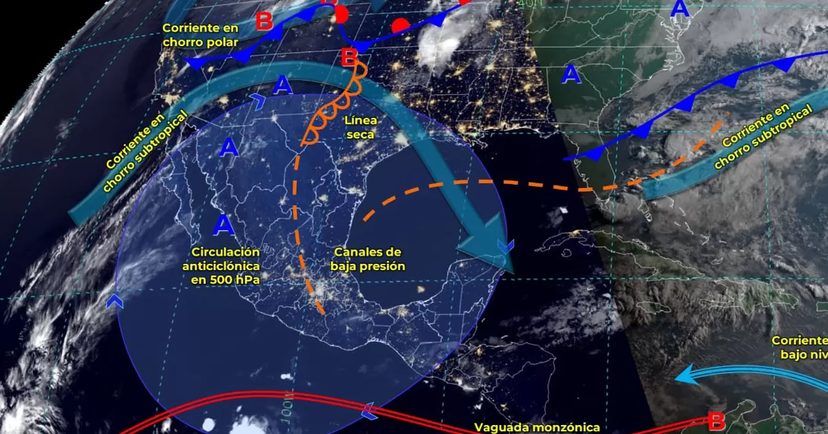 La Subsecretaría de Protección Civil del Estado (PC) ha informado que, debido a la tercera onda de calor de la temporada, se esperan en Coahuila temperaturas superiores a 45°C y vientos con rachas de 40 a 60 km/h.