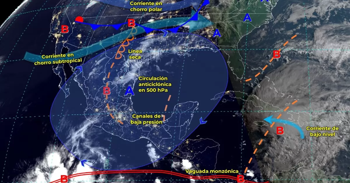 Continuará onda de calor en Coahuila, también habrá lluvia y vientos