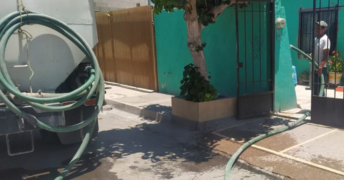SIMAS Torreón atiende sobredemanda de agua potable en Villa Florida