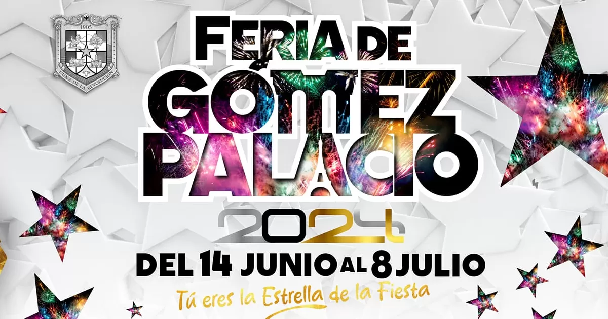 Todo listo para la Expo Feria de Gómez Palacio 2024