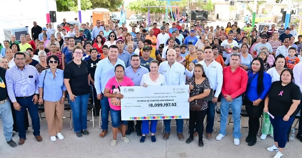 El objetivo es mejorar la calidad de vida de las familias.