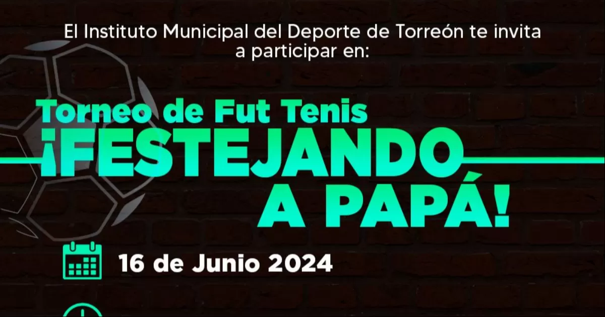 Invita IMD a Torneo de Fut-Tenis en Paseo Colón