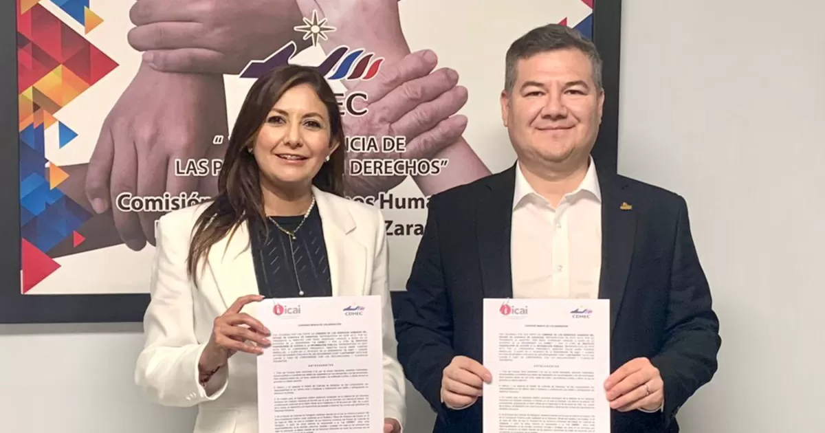 El eje rector de dicho convenio es que ambos organismos autónomos celebren actividades y capacitaciones para promover prioritariamente la cultura de la transparencia, del acceso a la información pública, la protección de datos personales y de Gobierno Abierto