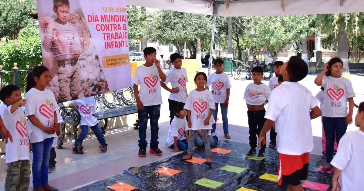 Estas actividades se realizaron para celebrar el DÃ­a Mundial Contra el Trabajo Infantil.