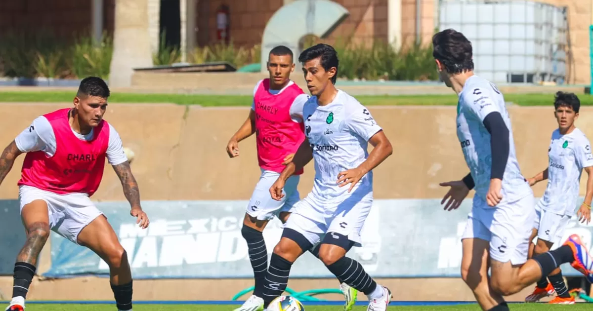 JJ Macías ya entrena con Santos Laguna