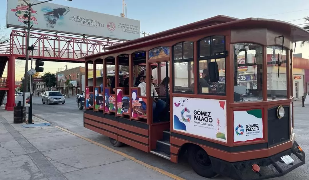 Gómez Palacio y La Laguna invitan a conocer su historia mediante ‘Recorridos Turísticos en Tranvía 2024’